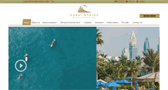 Desktop Screenshot of dxbmarine.com